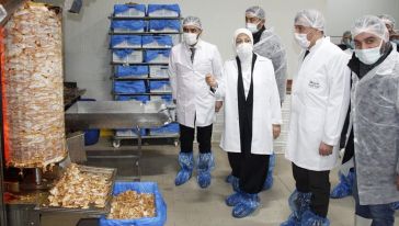 AKP'li Çalık OSB'deki Fabrikaları Gezdi