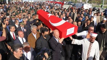 Şehit Polis Törenle Toprağa Verildi