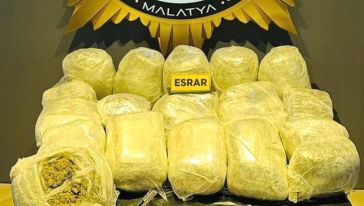 Malatya'nın da Bulunduğu 9 İlde 775 Kilo Uyuşturucu Ele Geçti