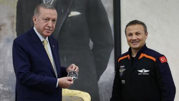 İlk Türk Astronot Yurda Döndü